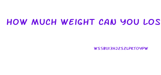 How Much Weight Can You Lose In One Day