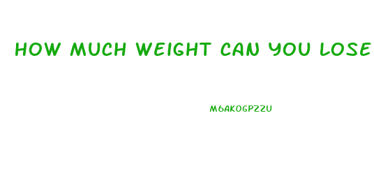 How Much Weight Can You Lose In One Week