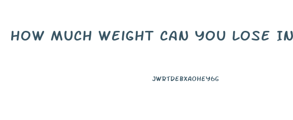 How Much Weight Can You Lose In Two Months