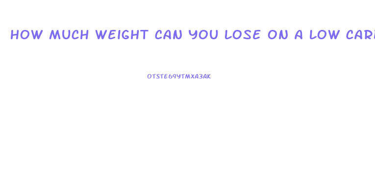 How Much Weight Can You Lose On A Low Carb Diet In 2 Weeks