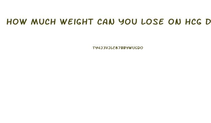 How Much Weight Can You Lose On Hcg Diet