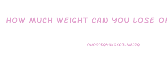How Much Weight Can You Lose On Nutrisystem