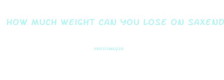How Much Weight Can You Lose On Saxenda