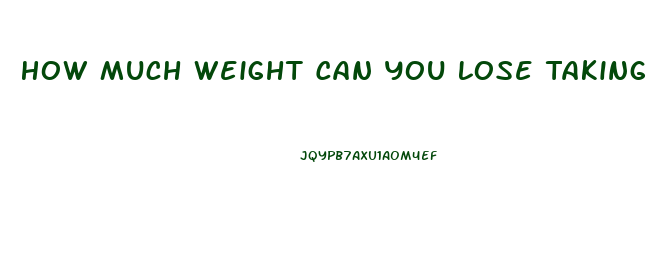 How Much Weight Can You Lose Taking Water Pills