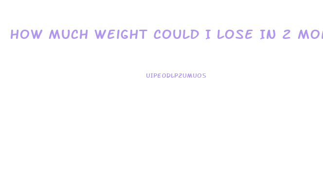 How Much Weight Could I Lose In 2 Months