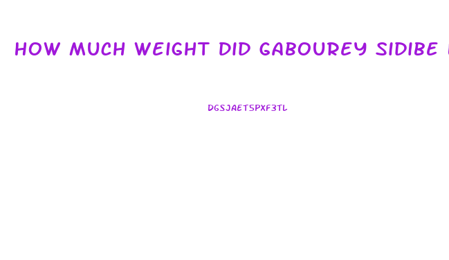 How Much Weight Did Gabourey Sidibe Lose