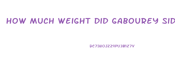 How Much Weight Did Gabourey Sidibe Lose