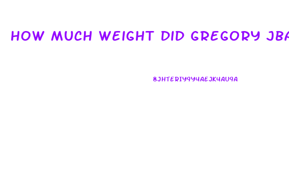 How Much Weight Did Gregory Jbara Lose