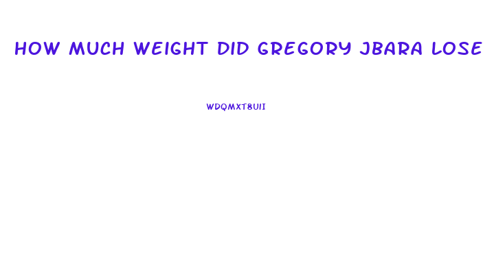 How Much Weight Did Gregory Jbara Lose