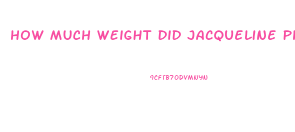 How Much Weight Did Jacqueline Phoenix Lose For Joker