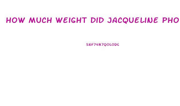 How Much Weight Did Jacqueline Phoenix Lose For The Movie Joker