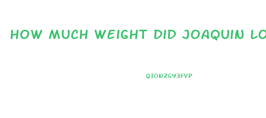 How Much Weight Did Joaquin Lose For The Joker Movie