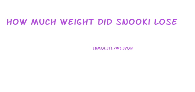 How Much Weight Did Snooki Lose
