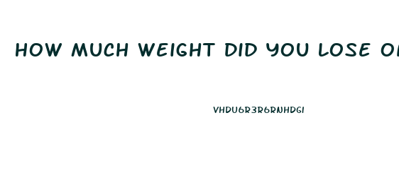 How Much Weight Did You Lose On The Cabbage Soup Diet