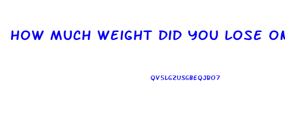 How Much Weight Did You Lose On The Cabbage Soup Diet