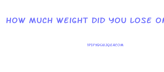 How Much Weight Did You Lose On Wellbutrin