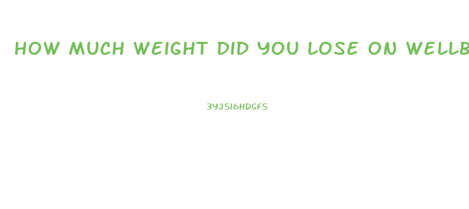 How Much Weight Did You Lose On Wellbutrin