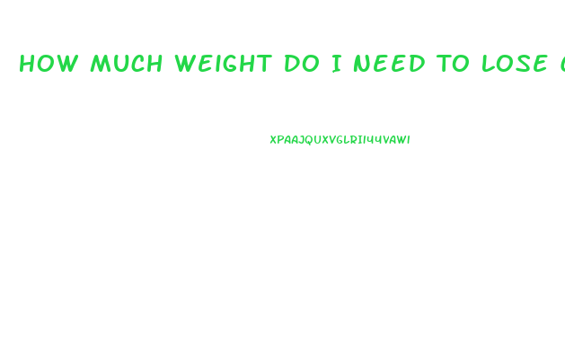 How Much Weight Do I Need To Lose Calculator