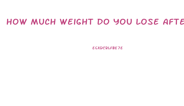 How Much Weight Do You Lose After A Colonic