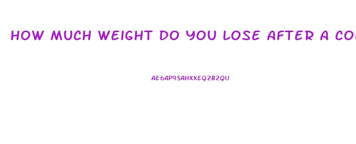 How Much Weight Do You Lose After A Colonic