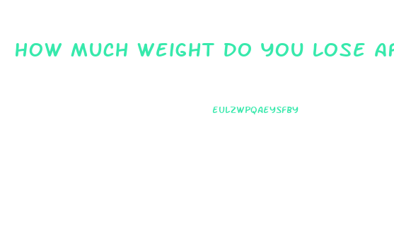 How Much Weight Do You Lose After Birth