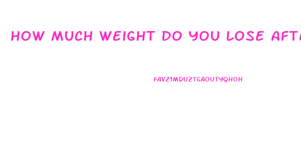 How Much Weight Do You Lose After Having A Baby