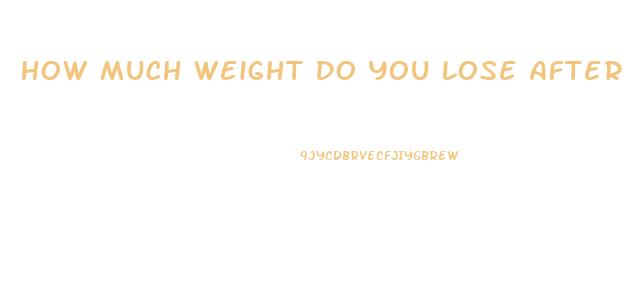 How Much Weight Do You Lose After Hysterectomy