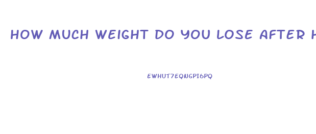 How Much Weight Do You Lose After Hysterectomy