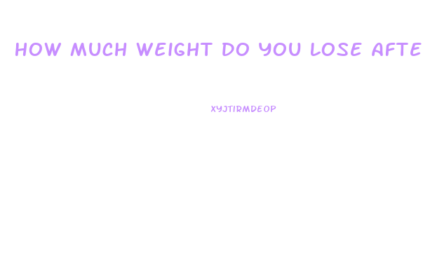 How Much Weight Do You Lose After Labor