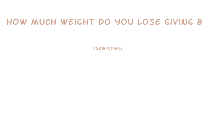 How Much Weight Do You Lose Giving Birth