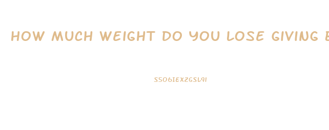 How Much Weight Do You Lose Giving Birth