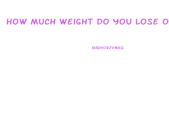 How Much Weight Do You Lose On Whole30