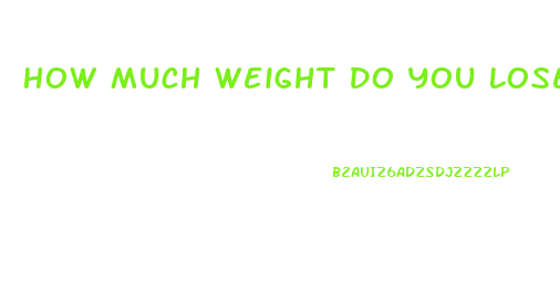 How Much Weight Do You Lose Running