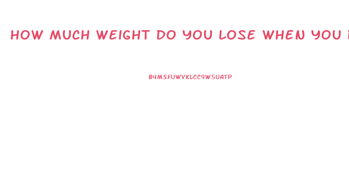 How Much Weight Do You Lose When You Die