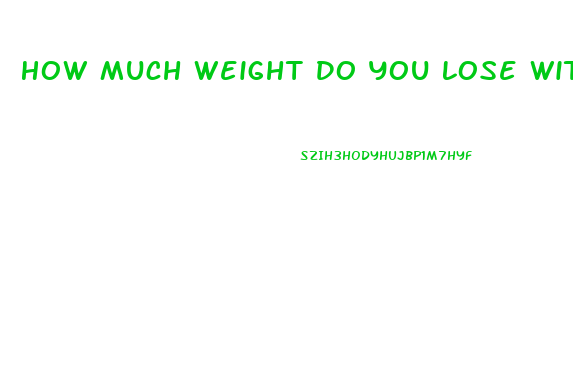 How Much Weight Do You Lose With Gastric Sleeve