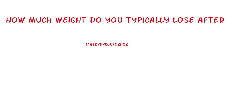 How Much Weight Do You Typically Lose After Gallbladder Surgery