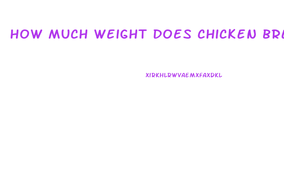 How Much Weight Does Chicken Breast Lose After Cooking