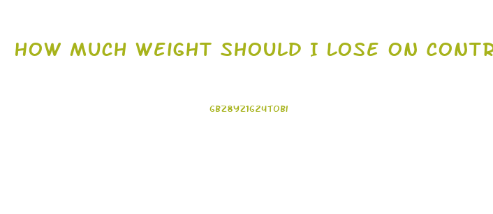 How Much Weight Should I Lose On Contrave