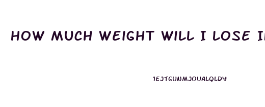 How Much Weight Will I Lose If I Stop Drinking Alcohol For A Month