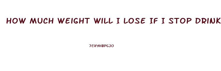 How Much Weight Will I Lose If I Stop Drinking Beer