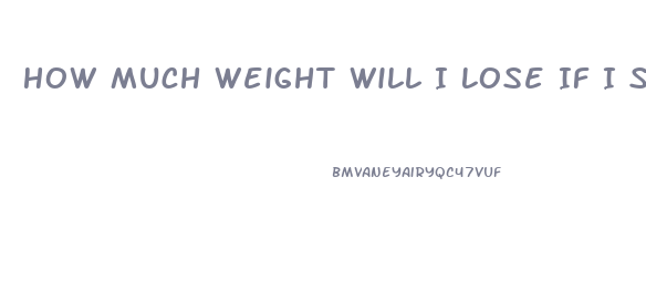 How Much Weight Will I Lose If I Stop Drinking Soda