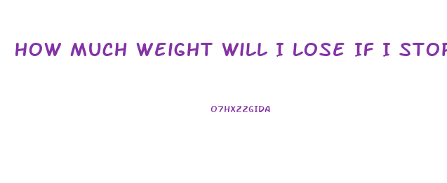 How Much Weight Will I Lose If I Stop Drinking Soda Calculator