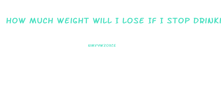 How Much Weight Will I Lose If I Stop Drinking