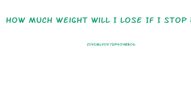 How Much Weight Will I Lose If I Stop Drinking