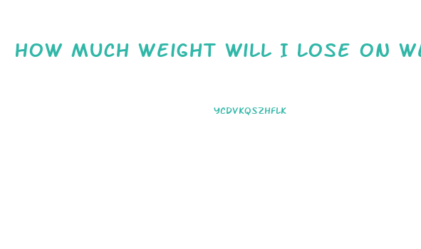 How Much Weight Will I Lose On Weight Watchers