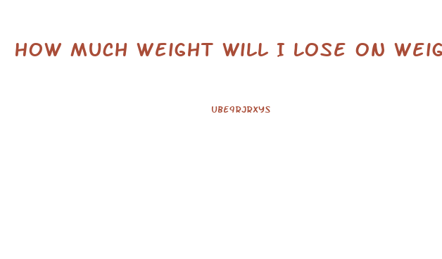 How Much Weight Will I Lose On Weight Watchers