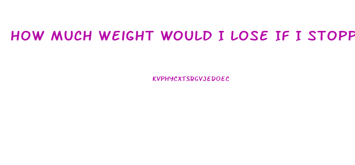 How Much Weight Would I Lose If I Stopped Eating For A Week