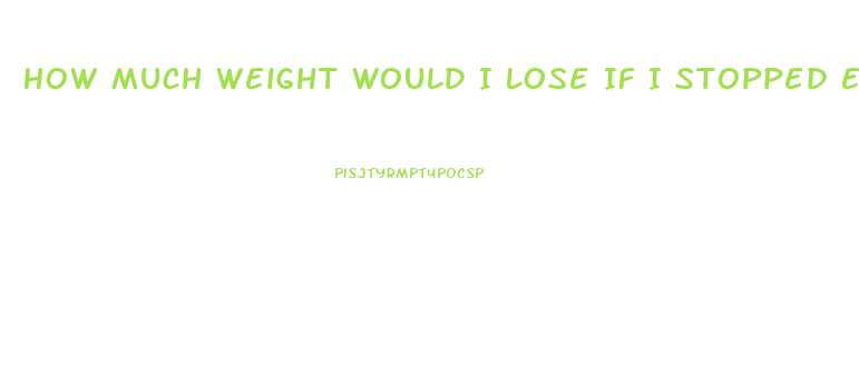 How Much Weight Would I Lose If I Stopped Eating For A Week