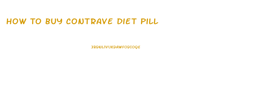 How To Buy Contrave Diet Pill