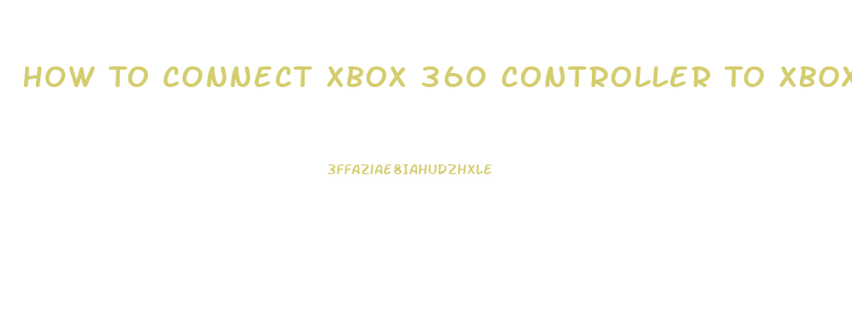 How To Connect Xbox 360 Controller To Xbox 360 Slim